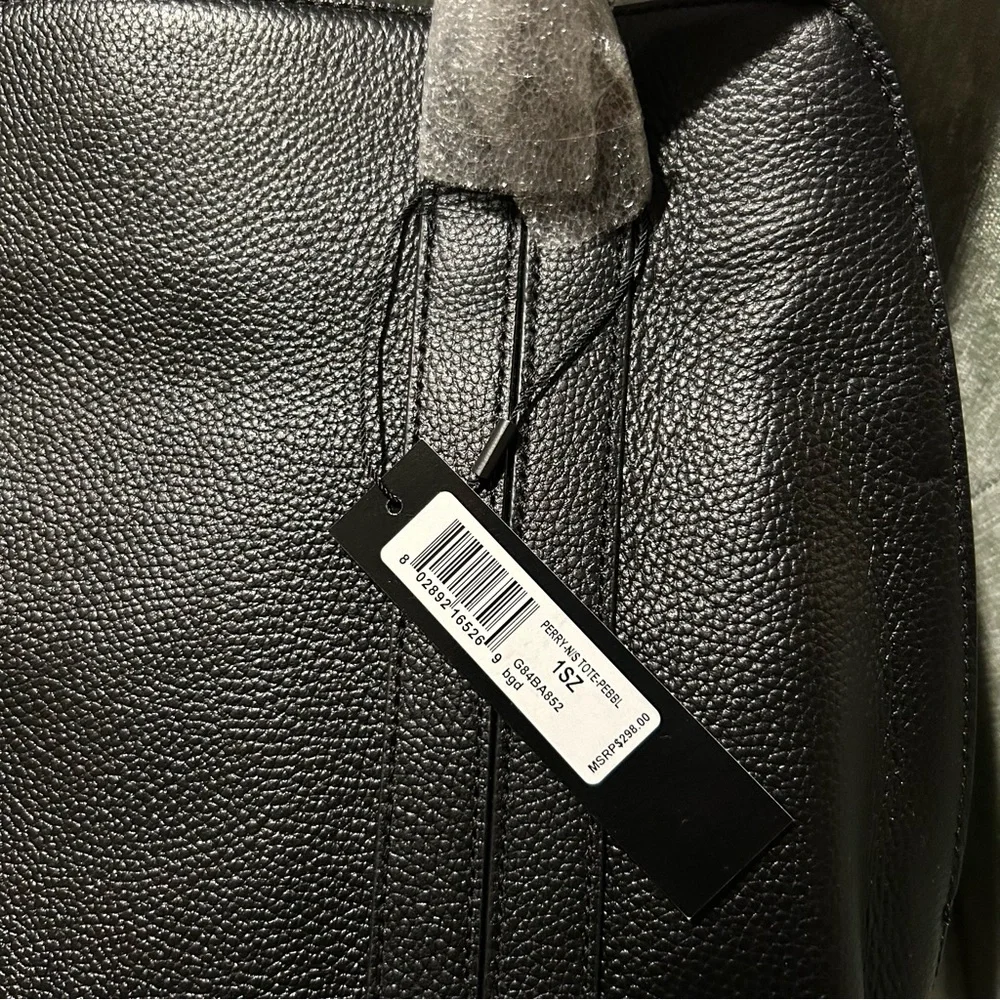 Donna Karan Black Structured Tote NEW WITH TAGS NWT - Picture 4 of 13